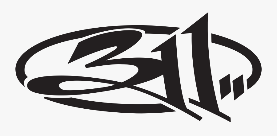 311 Classic Logo - 311 Too Much To Think, Transparent Clipart