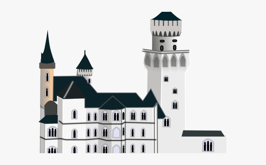 Castle Clip Art, Transparent Clipart