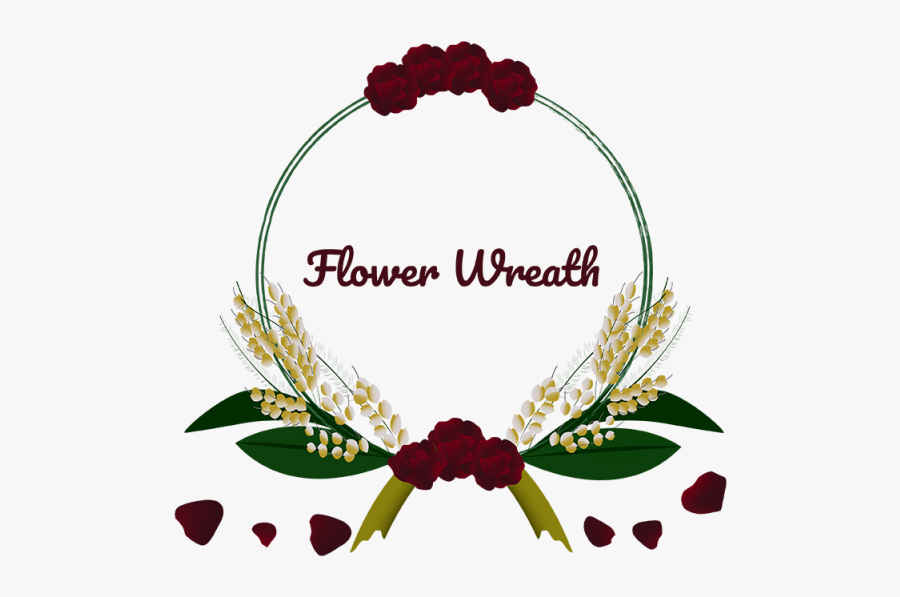 Classic Vector Wreath - Illustration, Transparent Clipart