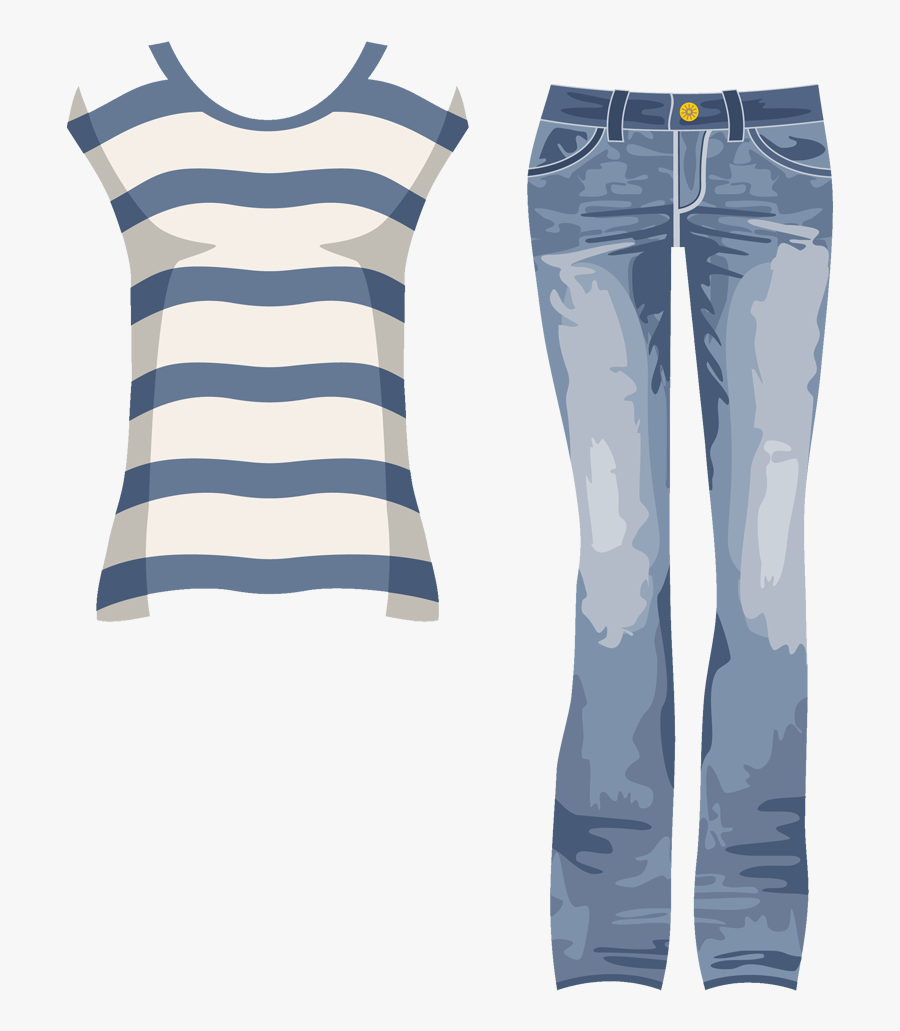 Clip Art Adobe Illustrator Women Transprent - Jeans Women Pngs, Transparent Clipart