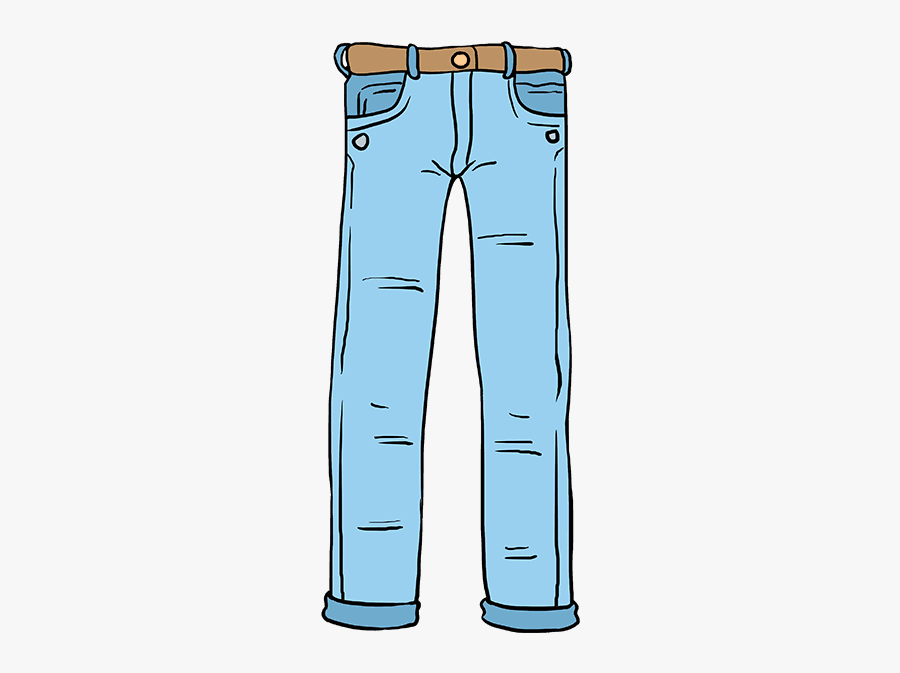 Clip Art Drawings Of Jeans - Pants Drawing Step By Step , Free ...