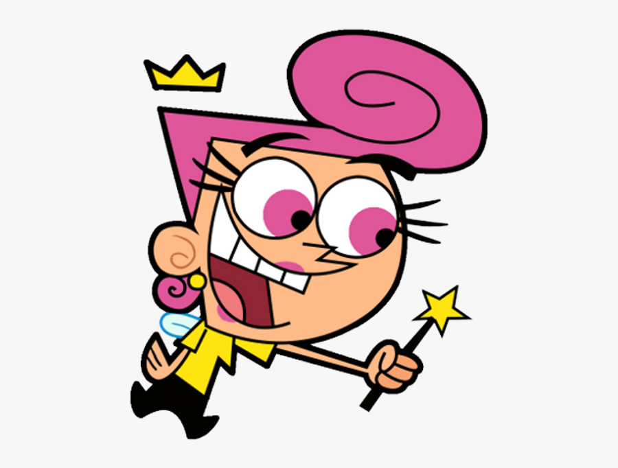 Wandaa - Wanda Fairly Odd Parents Characters, Transparent Clipart