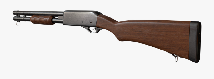 Sawed Off Shotgun, Transparent Clipart