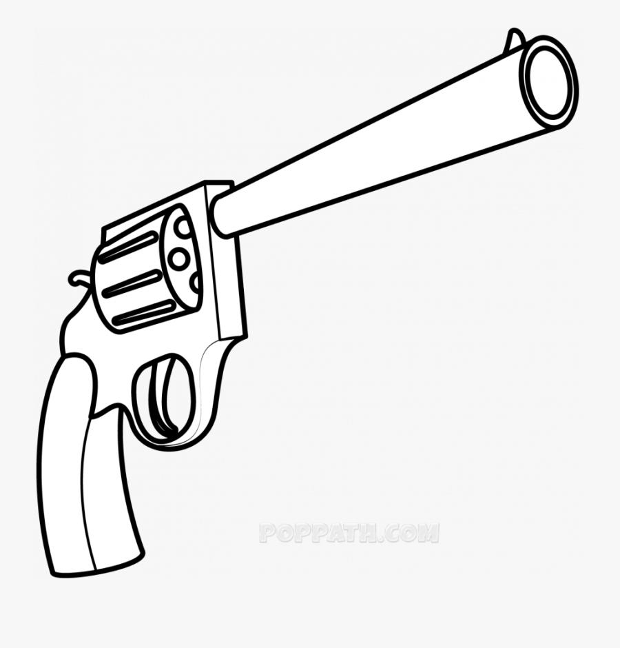 How To Draw A Shotgun Bullet Step By From Fortnite, Transparent Clipart