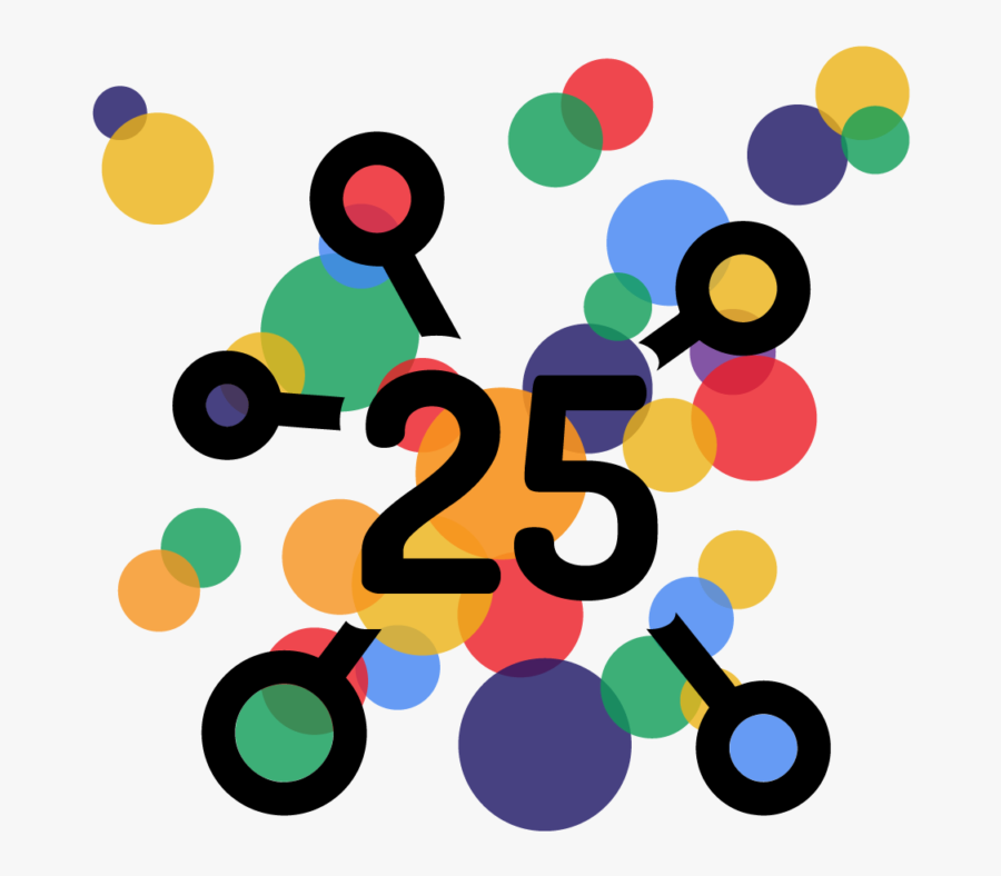 25 Link Data Sources Whole Picture - Circle, Transparent Clipart