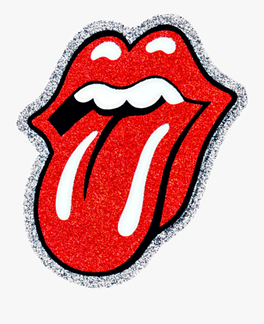 #bloopers - Rolling Stones Logo Clipart, Transparent Clipart