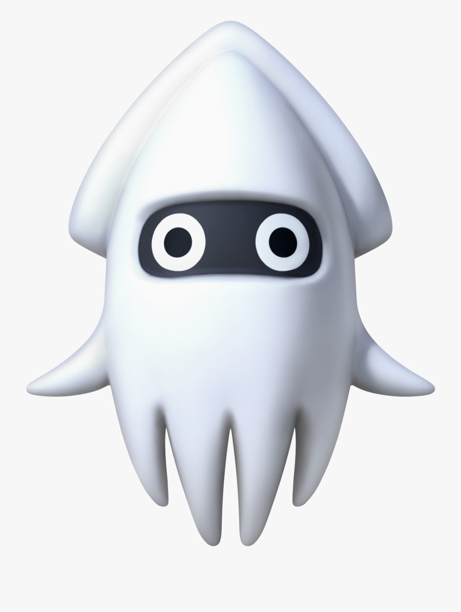 Mario Kart Racing Wiki - Super Mario Blooper, Transparent Clipart
