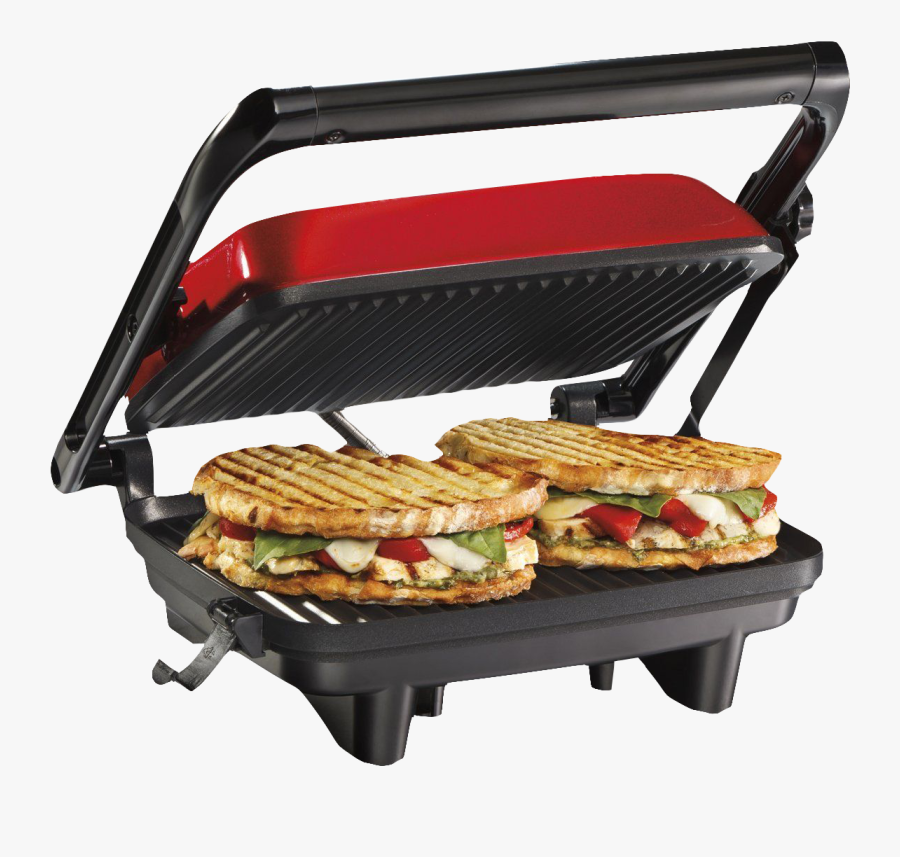 And Grill Sandwich Appliance Grilling Pie Panini Clipart - Panini Press, Transparent Clipart