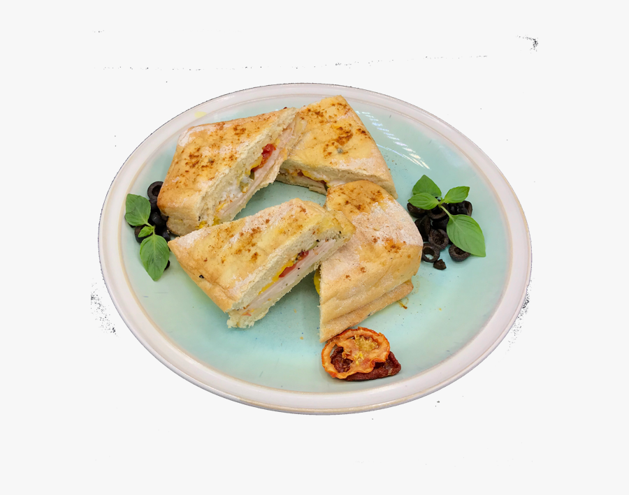 Turkey Panini - Fatayer - Dish, Transparent Clipart