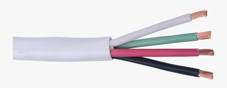 Transparent Wires White - Cable Green White Red Black, Transparent Clipart