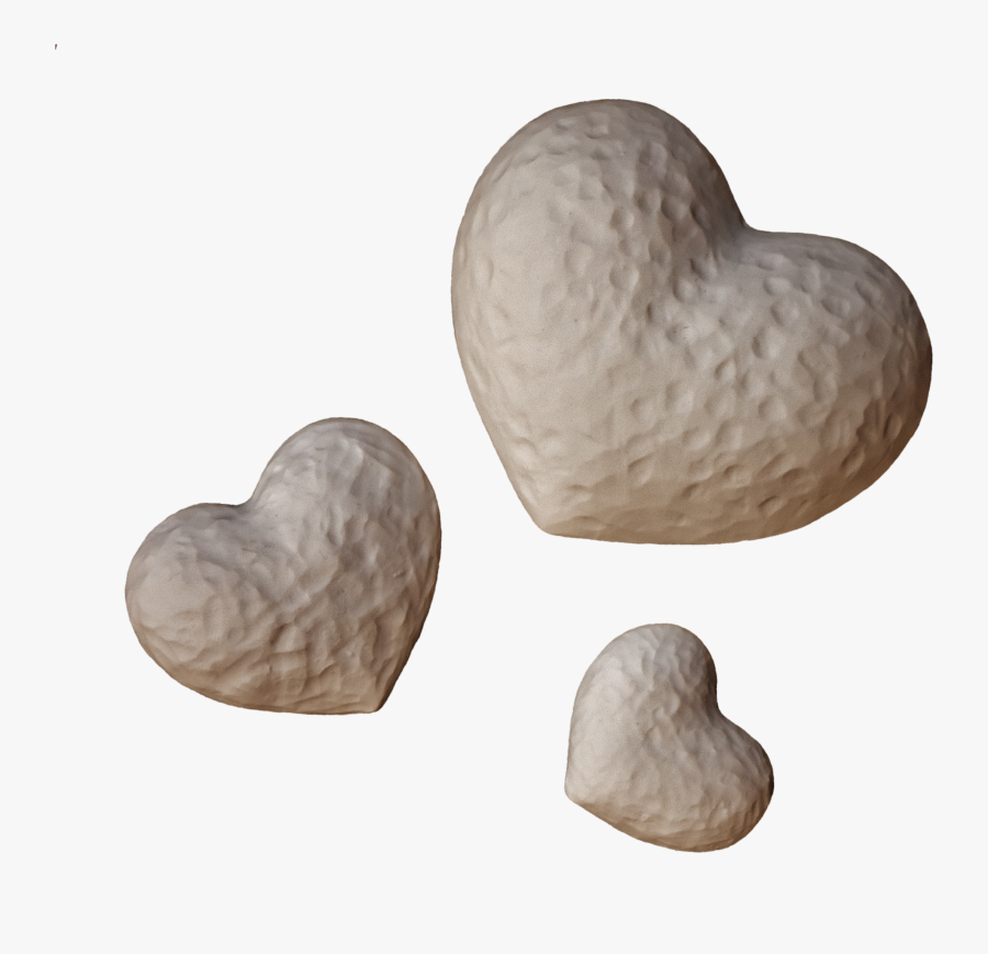 White Hearts Png Image - Love U Megha Name, Transparent Clipart