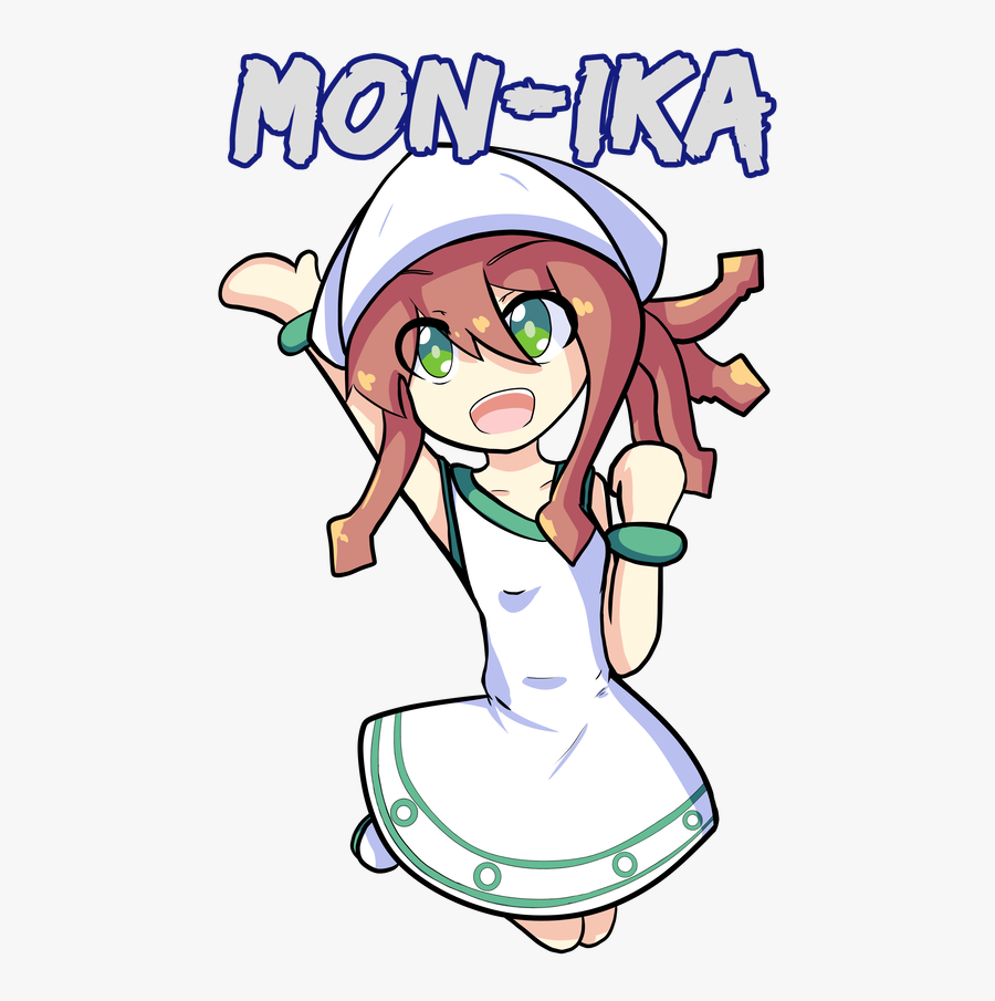 Pandoras Drawing Box - Monika Squid, Transparent Clipart