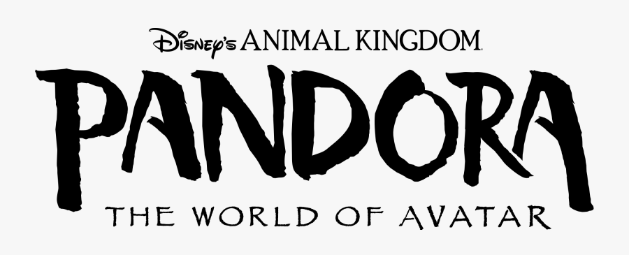 Clip Art File Logo Black With - Pandora Animal Kingdom Logo, Transparent Clipart