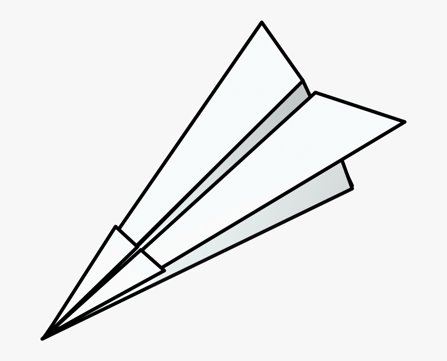 Paper Airplane Race Clipart - Paper Airplane Transparent Background, Transparent Clipart