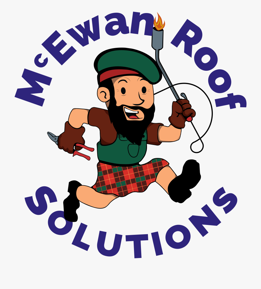 Mcewan Roof Solutions - Cartoon, Transparent Clipart
