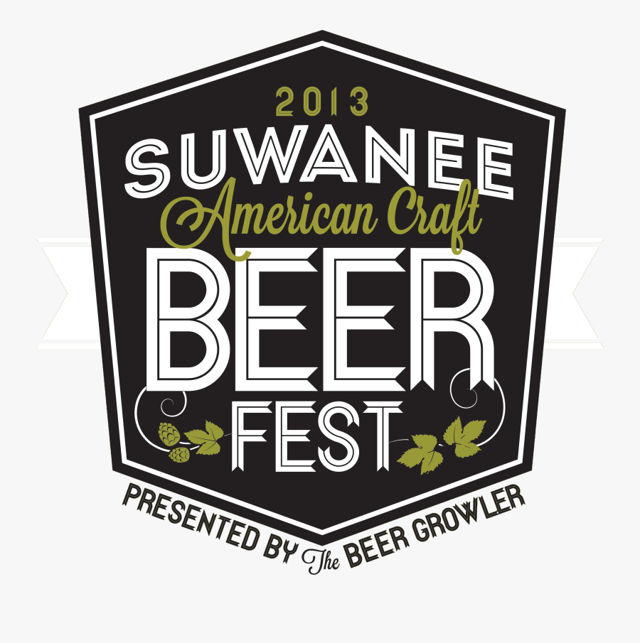 Craft Beer Festival Logo, Transparent Clipart