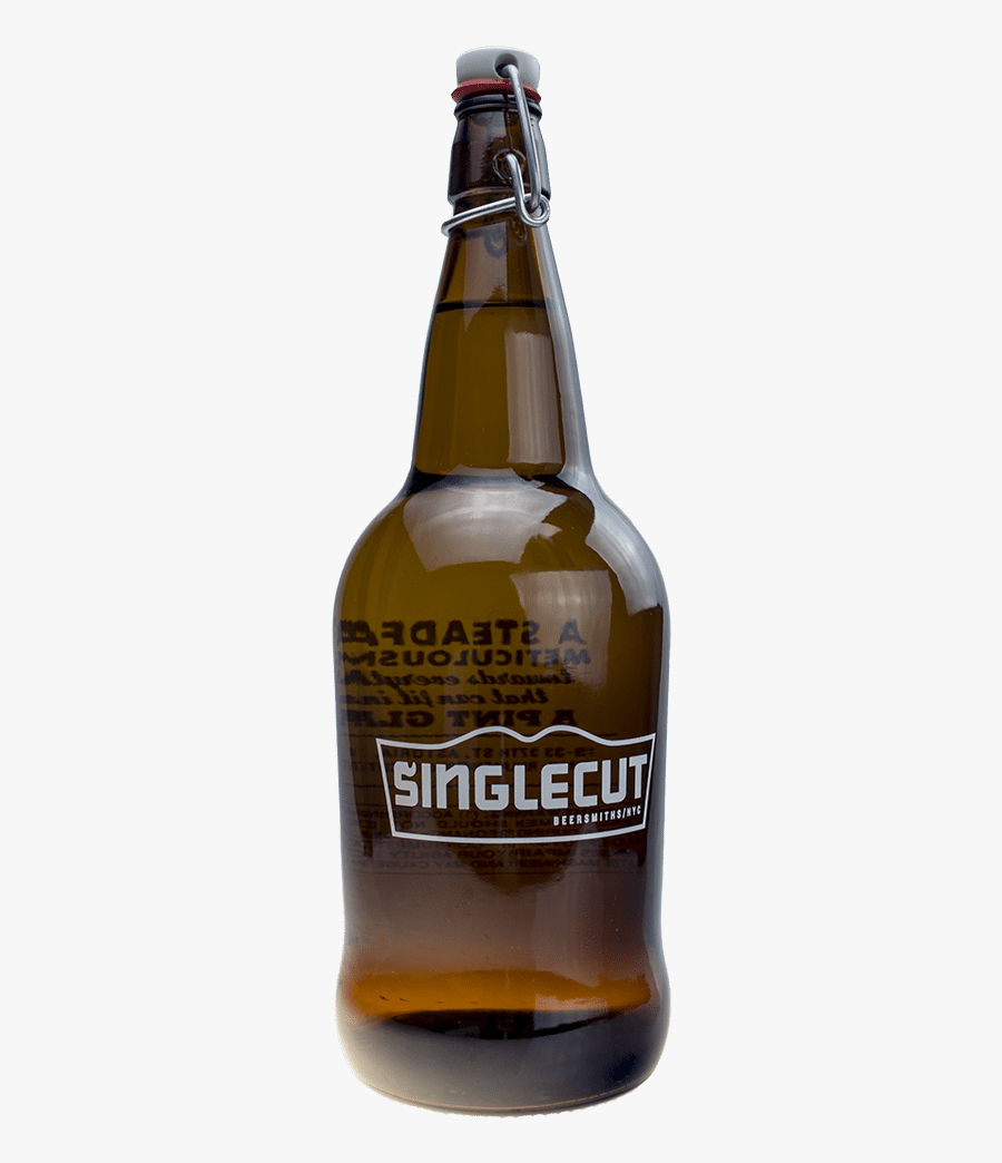 Beer Bottle, Transparent Clipart