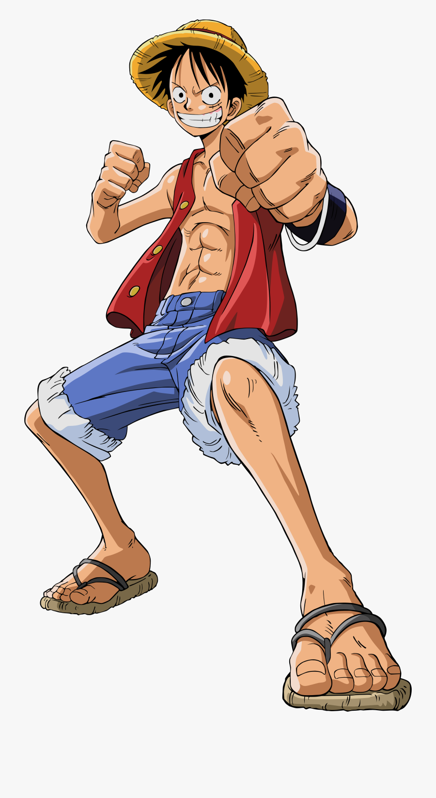 One Piece Luffy Png, Transparent Clipart