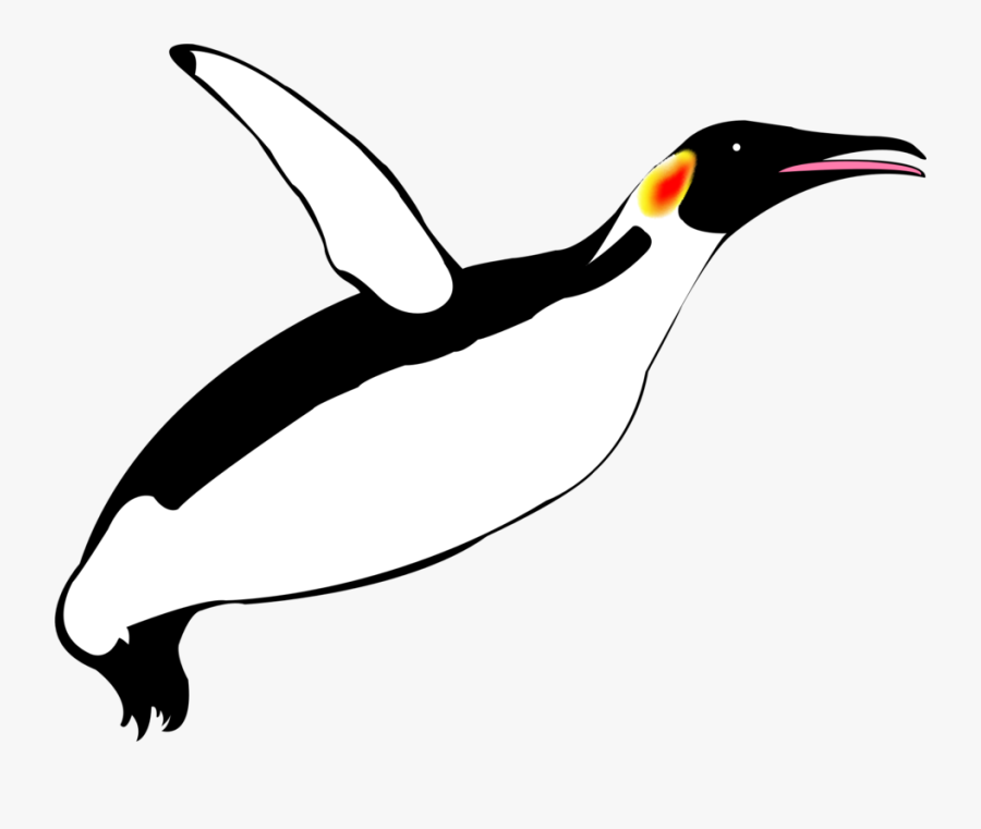 Emperor Penguin Flightless Bird Razorbills - Flying Penguin Transparent, Transparent Clipart