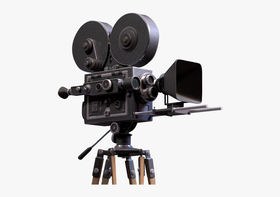 Photographic Film Clip Art - Thomas Edison Motion Picture Cameras, Transparent Clipart