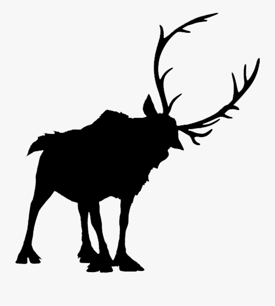 Sven Anna Elsa Olaf Tamatoa - Elsa Frozen Silhouette Sven, Transparent Clipart