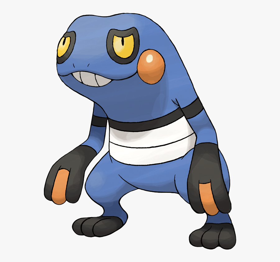 Pokemon Croagunk, Transparent Clipart