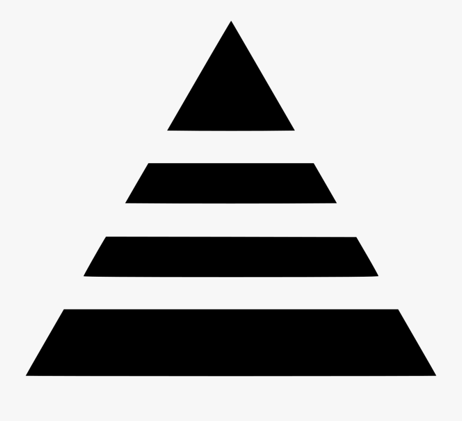 Svg Freeuse Library - Cartoon Black And White Pyramid, Transparent Clipart