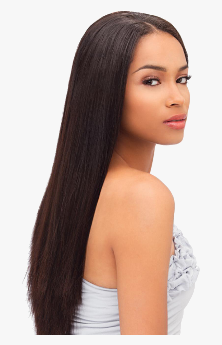 Straightening And Smoothing Hair - Mixed Girls With Straight Hair, Transparent Clipart