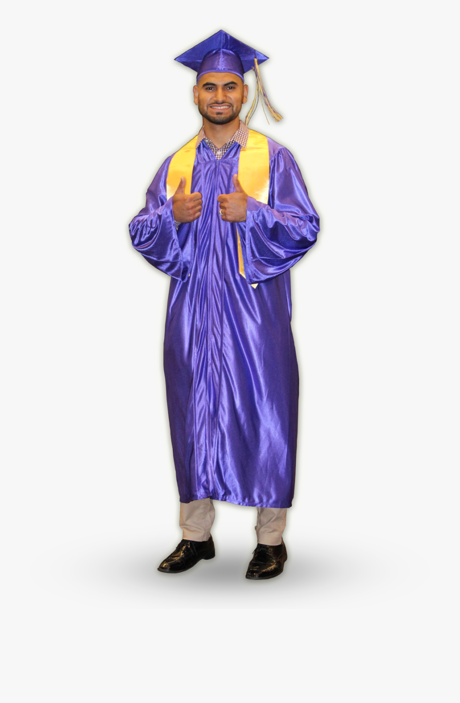 High School Student - Academic Dress, Transparent Clipart