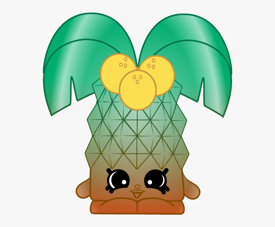 Pamala Palm Tree - Shopkins Saison 8 Chucho Chilli Sauce In Blue, Transparent Clipart