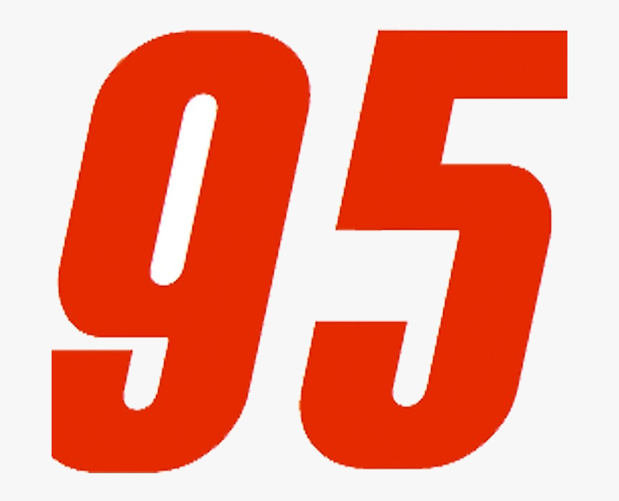 Lightning Mcqueen 95 Number Cars Photographic Print - 95 Cars Png, Transparent Clipart