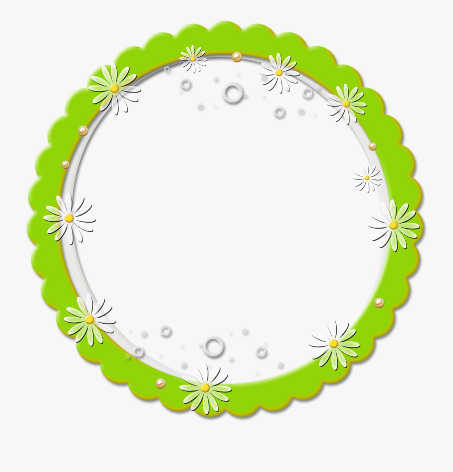 Cute Borders Png - Cute Circle Frame Png, Transparent Clipart