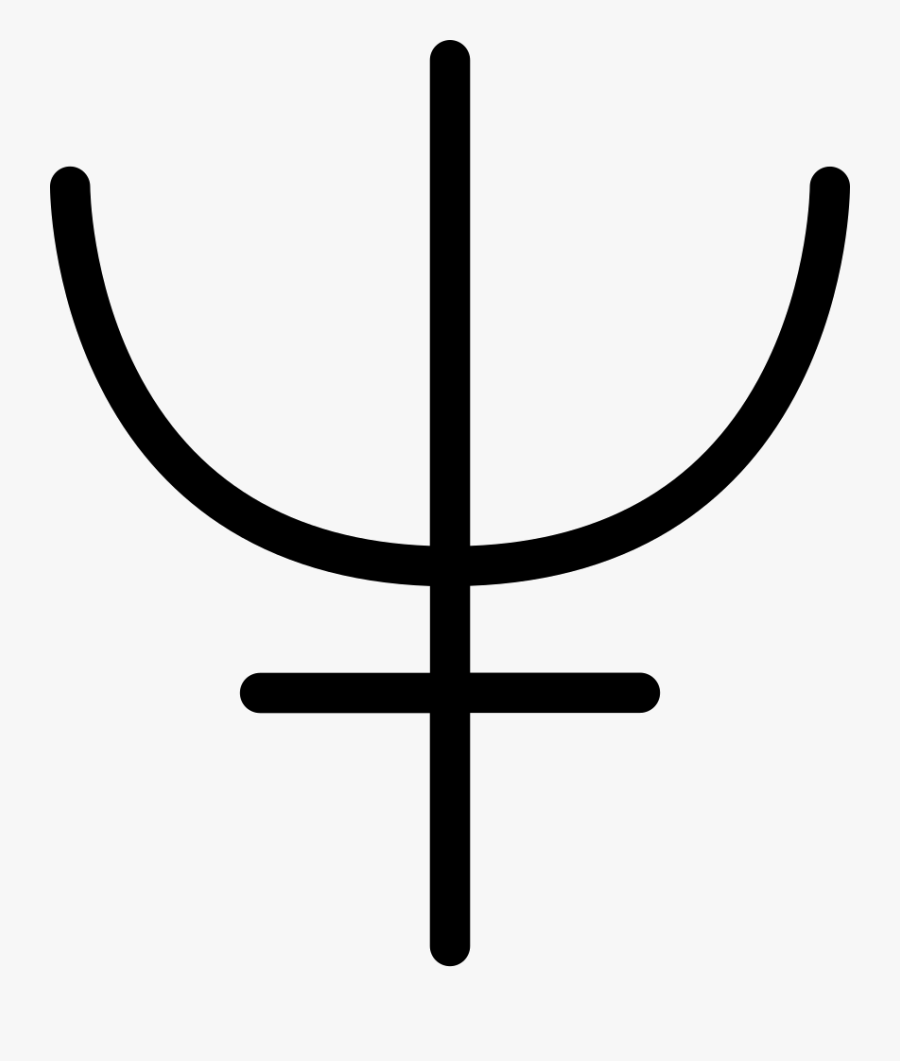 Planet Neptune - Cross, Transparent Clipart