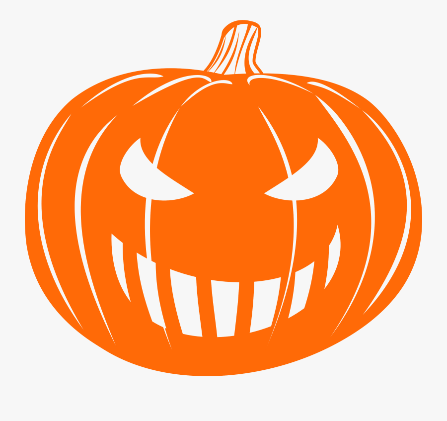 Grinning Jack O Lantern - Jack O Lantern Png, Transparent Clipart
