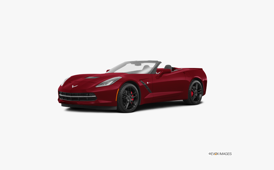 Red 2019 Corvette Grand Sport Convertible, Transparent Clipart