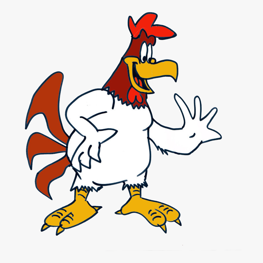 Foghorn Leghorn Png Background - Leghorn Foghorn Cartoon, Transparent Clipart