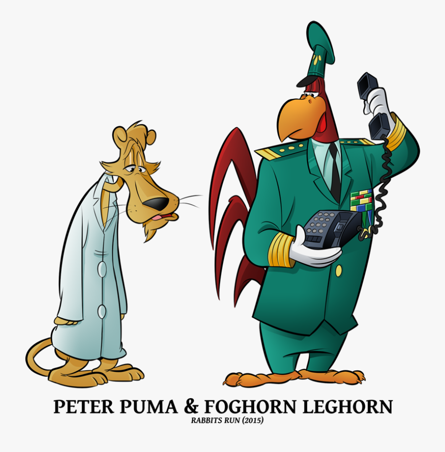 Foghorn Leghorn Rabbits Run, Transparent Clipart