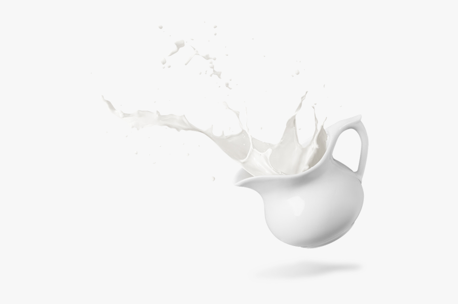 Lait Transparent - Background Milk Splash Vector Png, Transparent Clipart