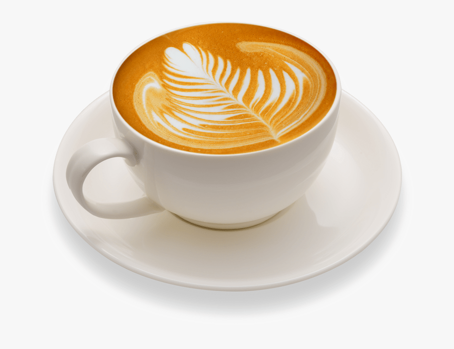 Latte Art White Coffee Drink - Coffee Latte Art Png, Transparent Clipart