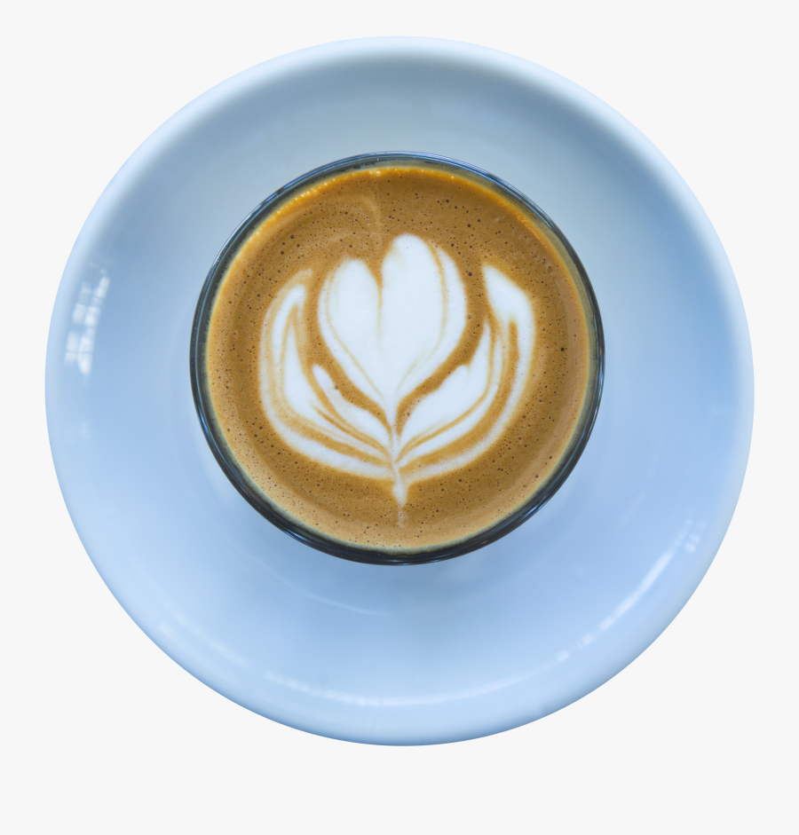 Heart Design In Coffee Png Image - Coffee Milk, Transparent Clipart