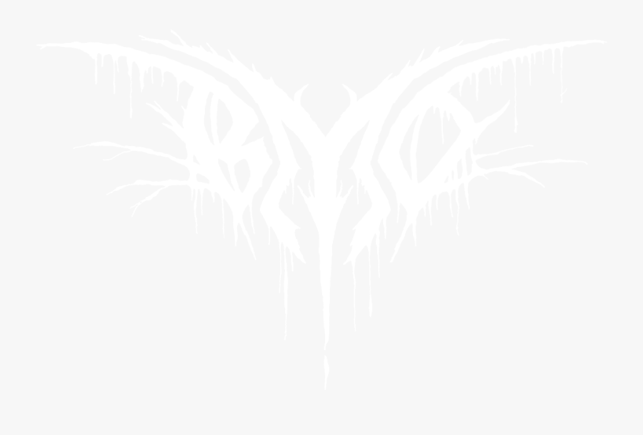 Font Band Black Metal, Transparent Clipart