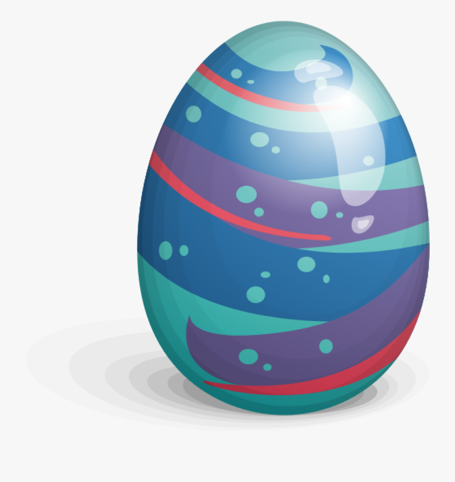 Red Easter Egg Portable Network Graphics Clip Art - Transparent Easter Egg Png, Transparent Clipart