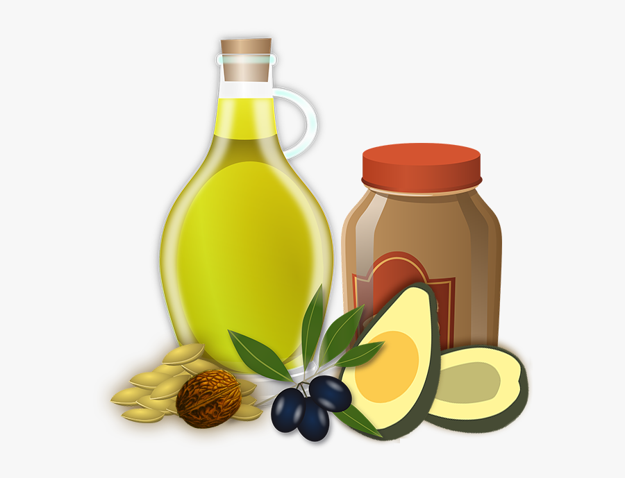 Nutrition Healthy Fats - Oil Bottle Clipart, Transparent Clipart