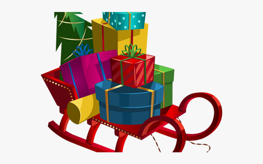 Transparent Background Christmas Gifts Clip Art, Transparent Clipart