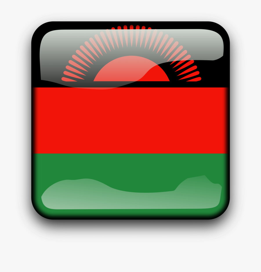Mw Clipart - Flag Of Malawi, Transparent Clipart