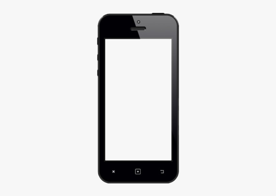 Mobile Transparent Free Png - Iphone 8 Template Png, Transparent Clipart