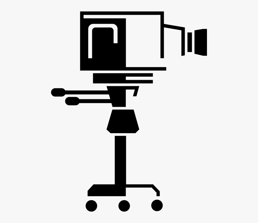 Vector Illustration Of Television Studio Broadcast, Transparent Clipart