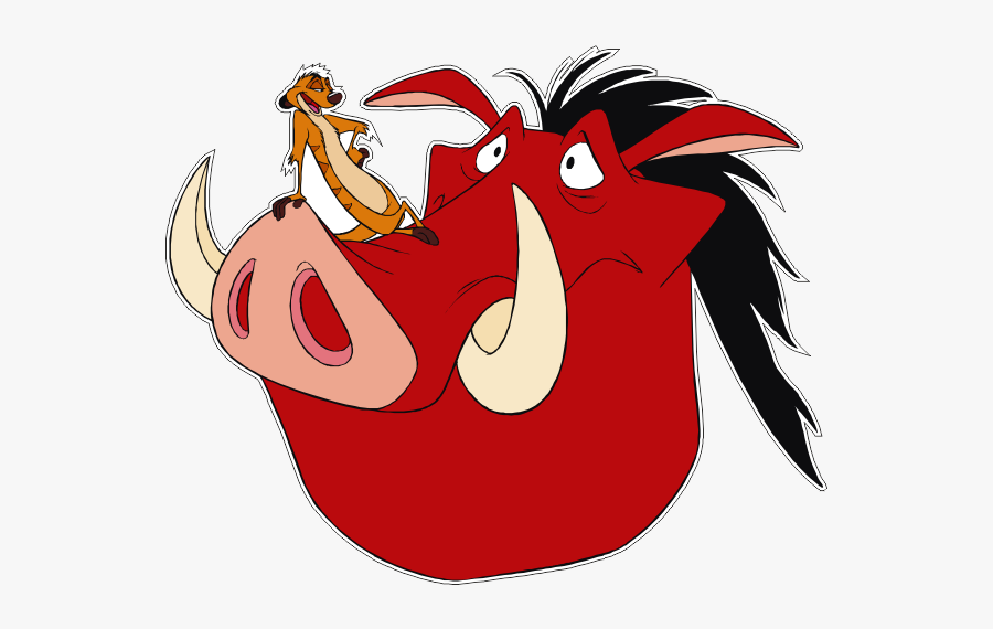 Simba Lion Timon And Pumbaa Hakuna Matata Vector Graphics - Hakuna Matata Vector Free, Transparent Clipart