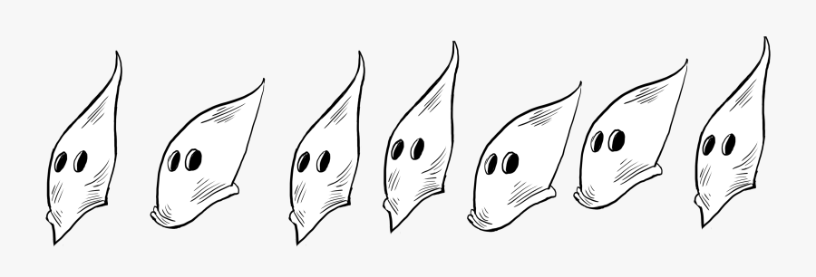 White Kkk Hood Transparent, Transparent Clipart