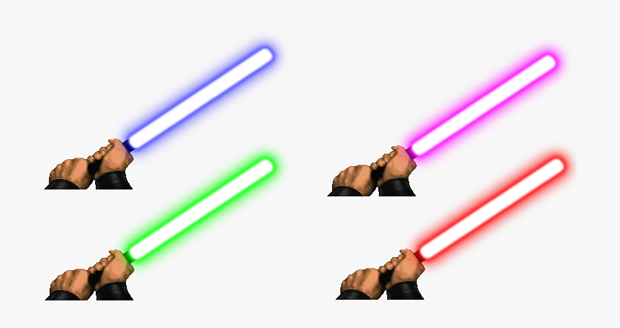 Lightsaber Clipart Dual - Pencil, Transparent Clipart